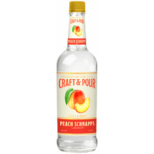 Craft & Pour Peach Schnapps Liqueur