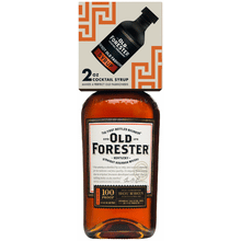 Old Forester 100 with 2oz Old Fashioned Syrup