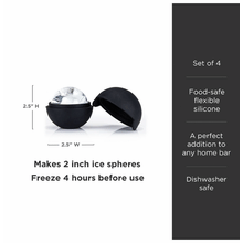 Viski - Glacier Rocks Ice Sphere Molds