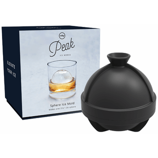 Single Sphere Ice Mold - Charcoal