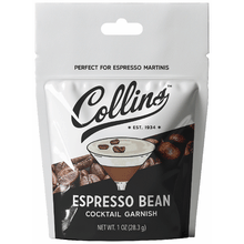 Collins Espresso Bean Cocktail Garnish