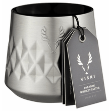 Viski Paragon Stainless Steel  Whiskey Taster Platinum
