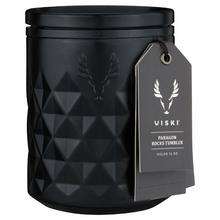 Viski Paragon Stainless Steel  Rocks Tumbler Obsidian