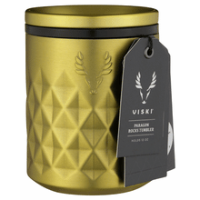 Viski Paragon  Stainless Steel Rocks Tumbler Gold