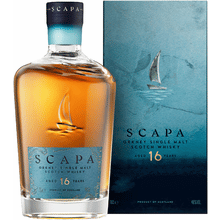 Scapa 16 Year Orkney Single Malt Scotch Whisky
