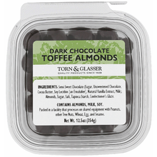 Torn & Glasser Dark Chocolate Toffee Almonds