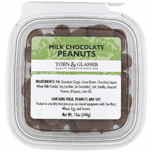 Torn & Glasser Milk Chocolate Peanuts