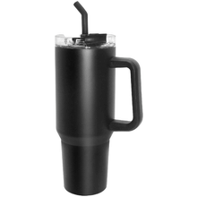 Oggi 40oz Mammoth Tumbler with Straw Black