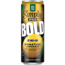 Simply Spiked Bold Signature Lemonade
