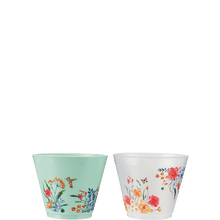 Spring Floral 9 oz Frosted Cup Set of 12 by Blush
