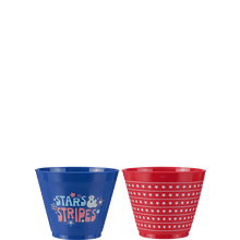 Stars and Stripes Frosted Cups set of 12 by Blush