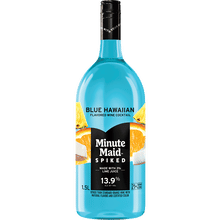 Minute Maid Spiked Flavored Wine Cocktail Blue Hawaiian
