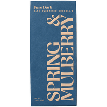 Spring & Mulberry Pure Dark Choc Bar