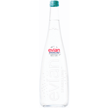 Evian Glass Bottle - Sparkling