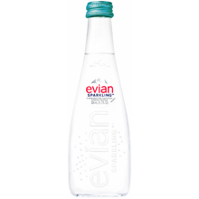 Evian Glass Bottle - Sparkling