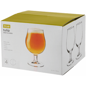 Beer Tulip Glasses Set of 4 by True