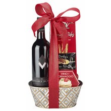 Double Black Cabernet Sauvignon Wine Gift Basket