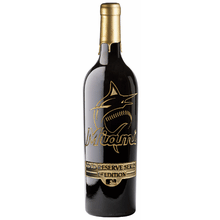 Miami Marlins Gold Reserve Etched Wine