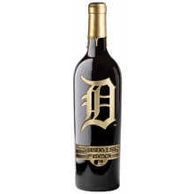 Detroit Tigers Gold Reserve Etched Wine
