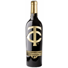 Minnesota Twins Gold Reserve Etched Wine