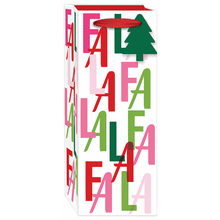Punch Studio Wine Gift Bag FALALALA