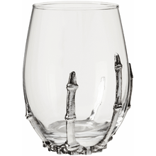 Blush Skeleton Wine Glass