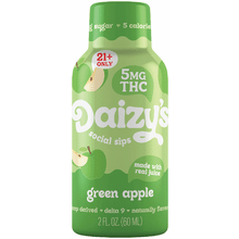 Daizy's THC 5mg Green Apple Mini
