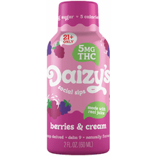 Daizy's THC 5mg Berries & Cream Mini