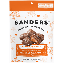 Sanders Pumpkin Spice Milk Chocolate Sea Salt Caramels