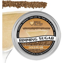 Brew Glitter Gold Rimming Sugar