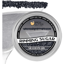 Brew Glitter Silver Rimming Sugar