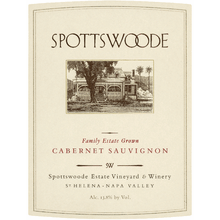 Spottswoode Cabernet Napa
