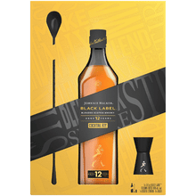 Johnnie Walker Black w/ Jigger & Cocktail Spoon