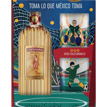 Gran Centenario Reposado Tequila with Two Glasses