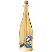 OKC Thunder 2025 Champions Gold Bubbly