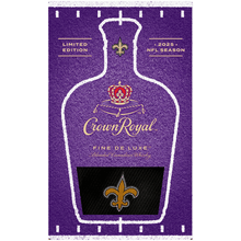 Crown Royal Deluxe with New Orleans Saints Football Bag