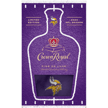 Crown Royal Deluxe with Minnesota Vikings Football Bag