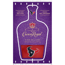 Crown Royal Deluxe with Houston Texans Football Bag