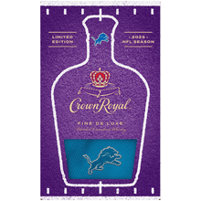 Crown Royal Deluxe with Detroit Lions Football Bag