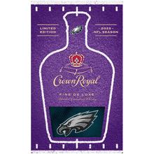 Crown Royal Deluxe with Philadelphia Eagles Football Bag