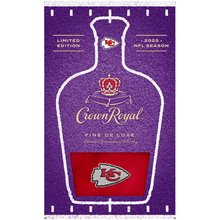 Crown Royal Deluxe with Kansas City Chiefs Football Bag