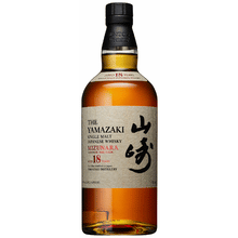 Yamazaki 18 Year Old Mizunara Cask Single Malt Japanese Whisky