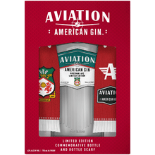 Aviation Gin with Wrexham Label & Scarf