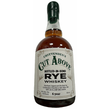 Crittenden's Cut Above Bottled in Bond Rye