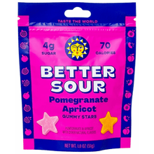 Better Sour Pomegranate Apricot Gummy Stars