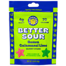 Better Sour Guava Calamansi Lime Gummy Stars