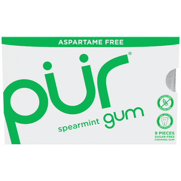 Pur Gum Spearmint 9pc
