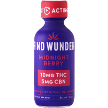 Find Wunder THC 10mg Midnight Berry Mini
