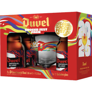 Duvel Imperial Blond The Beautiful Game 4+1 Soccer Pack