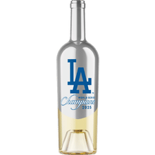 LA Dodgers 2025 World Series Metallic Silver Sauvignon Blanc